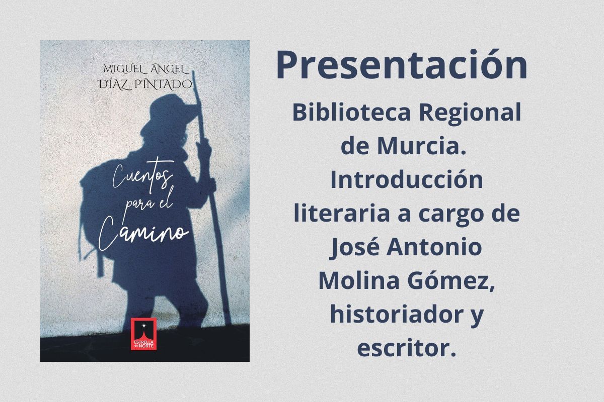 Presentación del libro Cuentos para el camino en la biblioteca de Murcia